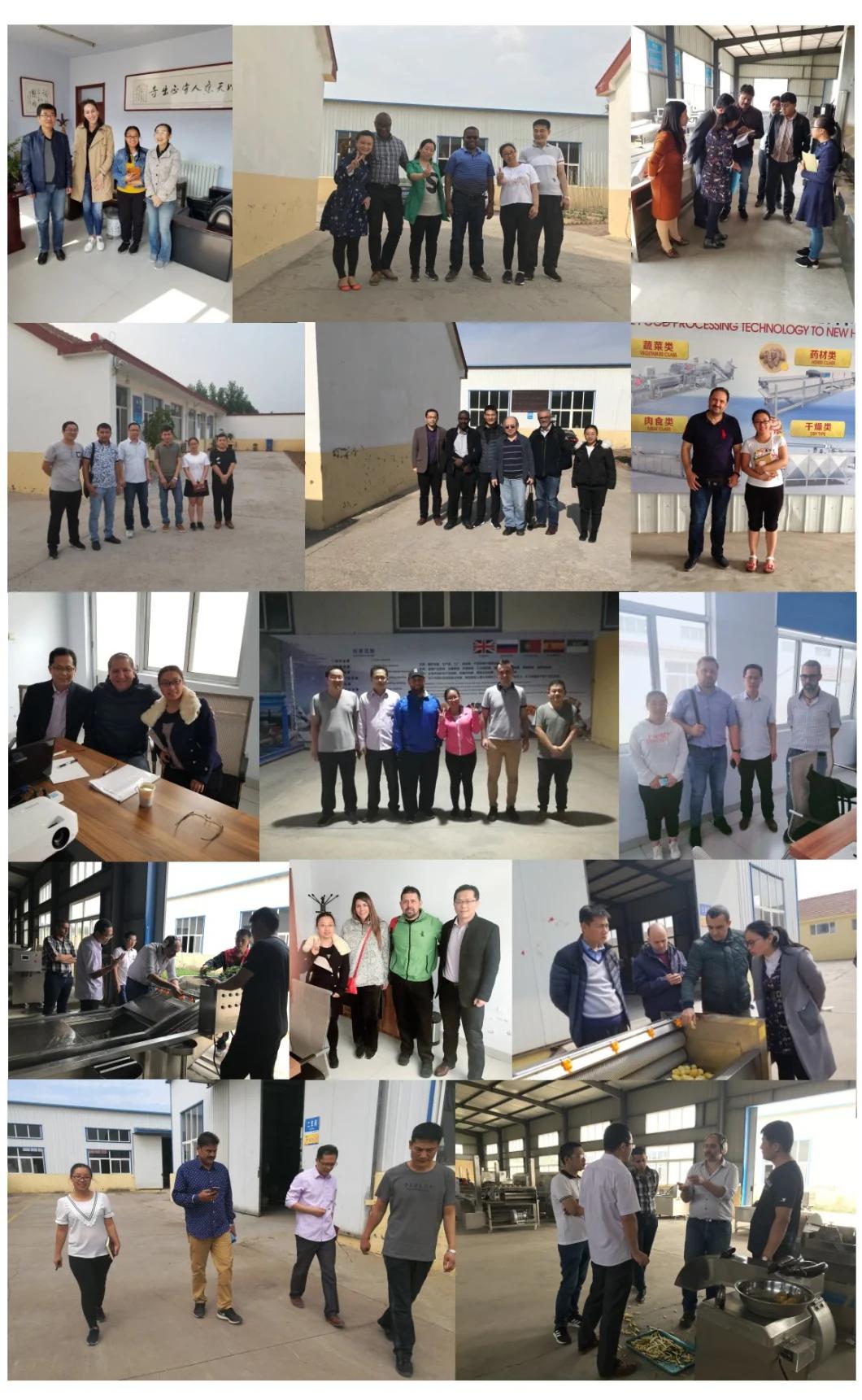 Fruits and Vegetavles Cleaning Air Drying Machine Air Dryer Production Line