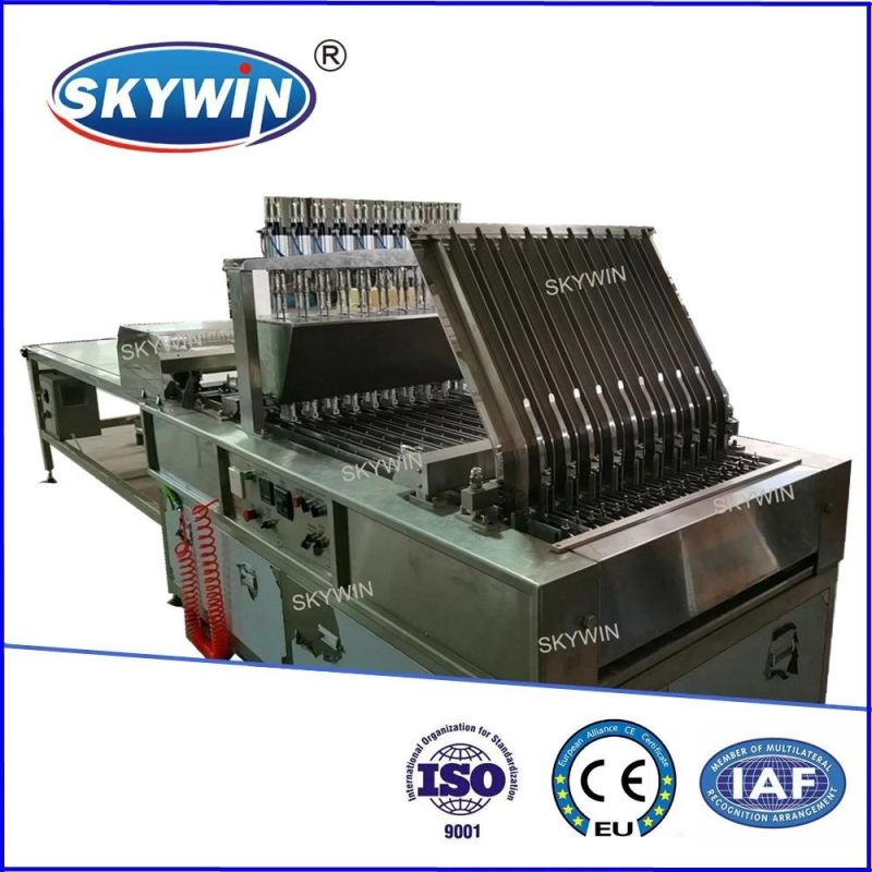 Two Color Chocolate Jam Deposit Egg Tart Making Machine