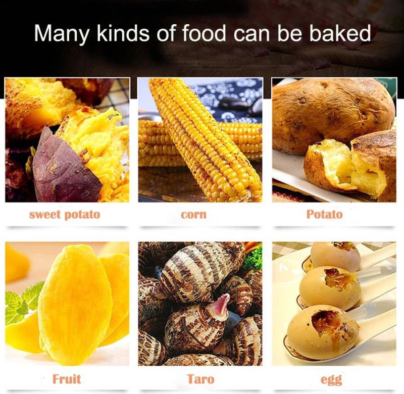 High Quality and Commercial Sweet Potato Roasting Machine for Sale