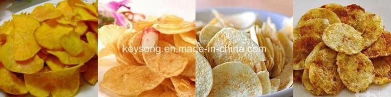 Shandong Semi-Automatic Potato Chips Seasoning Machine Fresh Home Potato Chips Machine