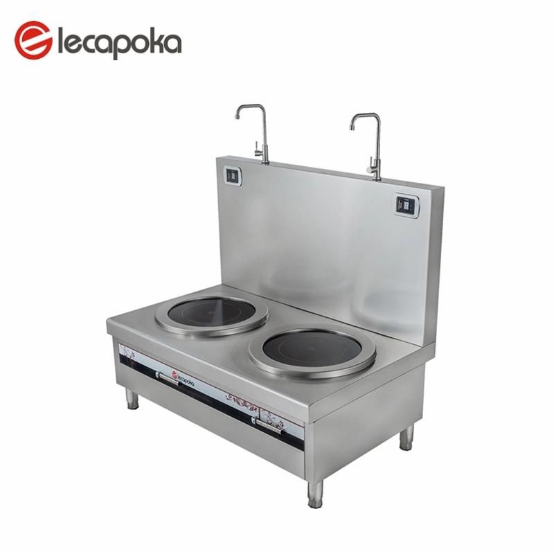 CE Certificated Professional Induction Soup Cooktop Double Burner Soup Cooktop