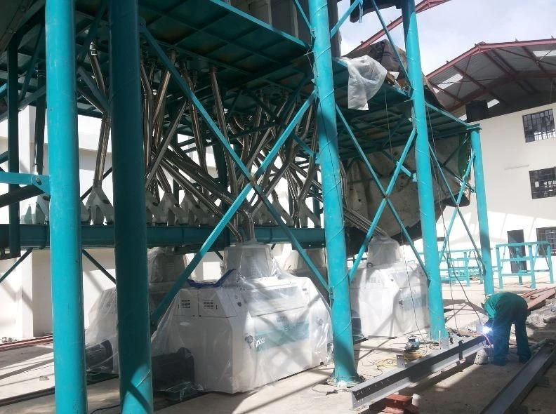 Kenya Installed 150t Maize Mill Factory for Africa Market