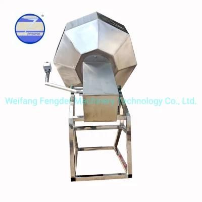 Octagonal Mixer Peanut Seasoning Coating Machine