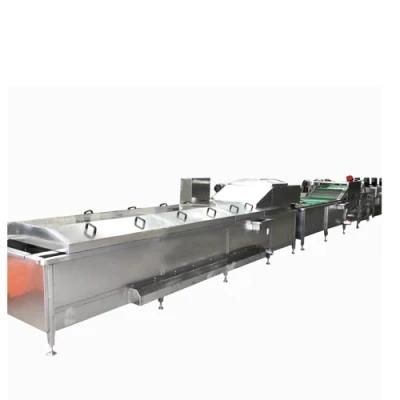 Stainless Steel Blanching Machine / Fresh Corn Maize Blanch on Sale