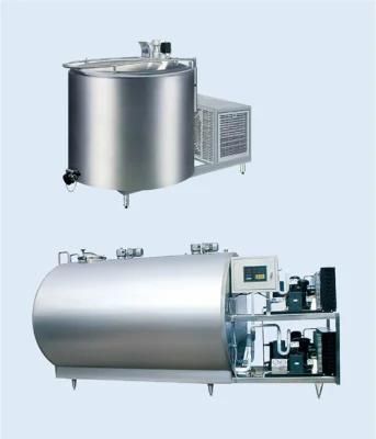 Horizontal Type Milk Direct Cooling Tank