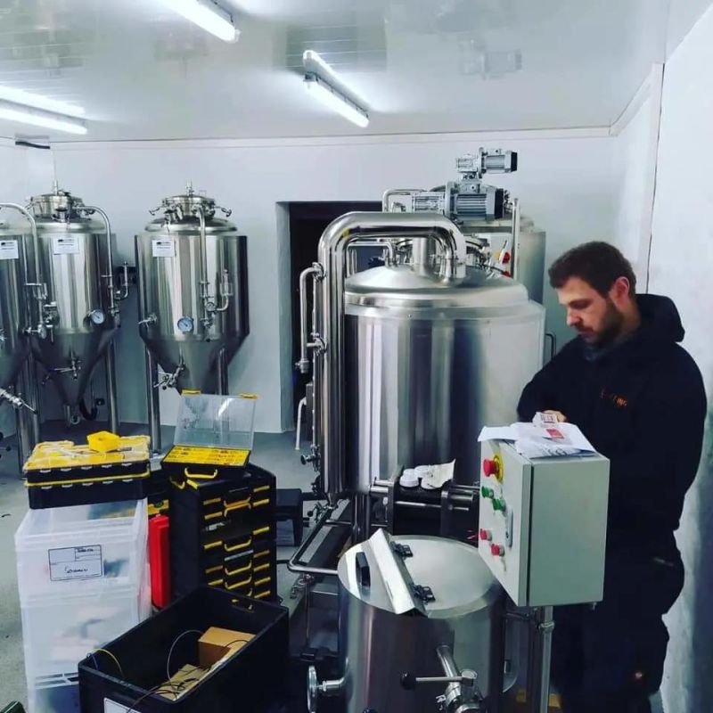 Small 300L Craft Beer Brewery Equipment for Beer Brewing Process