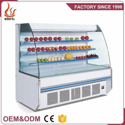 Commercial Refrigerators Square Display Island-Cases for Restaurant