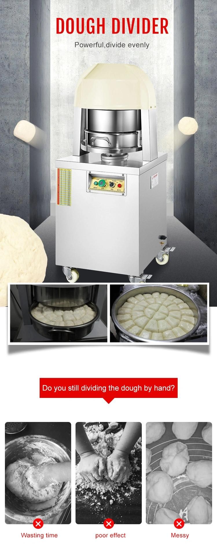 Easy Operating Manual Dough Divider for Bakery Use
