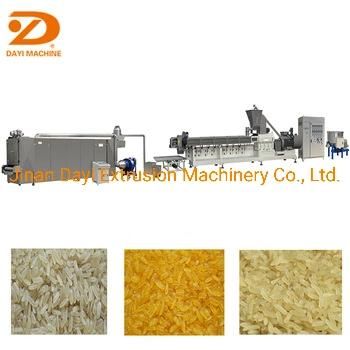 High Quality Artificial Rice Extruder Machine Nutritional Rice Production Line Artificial ...