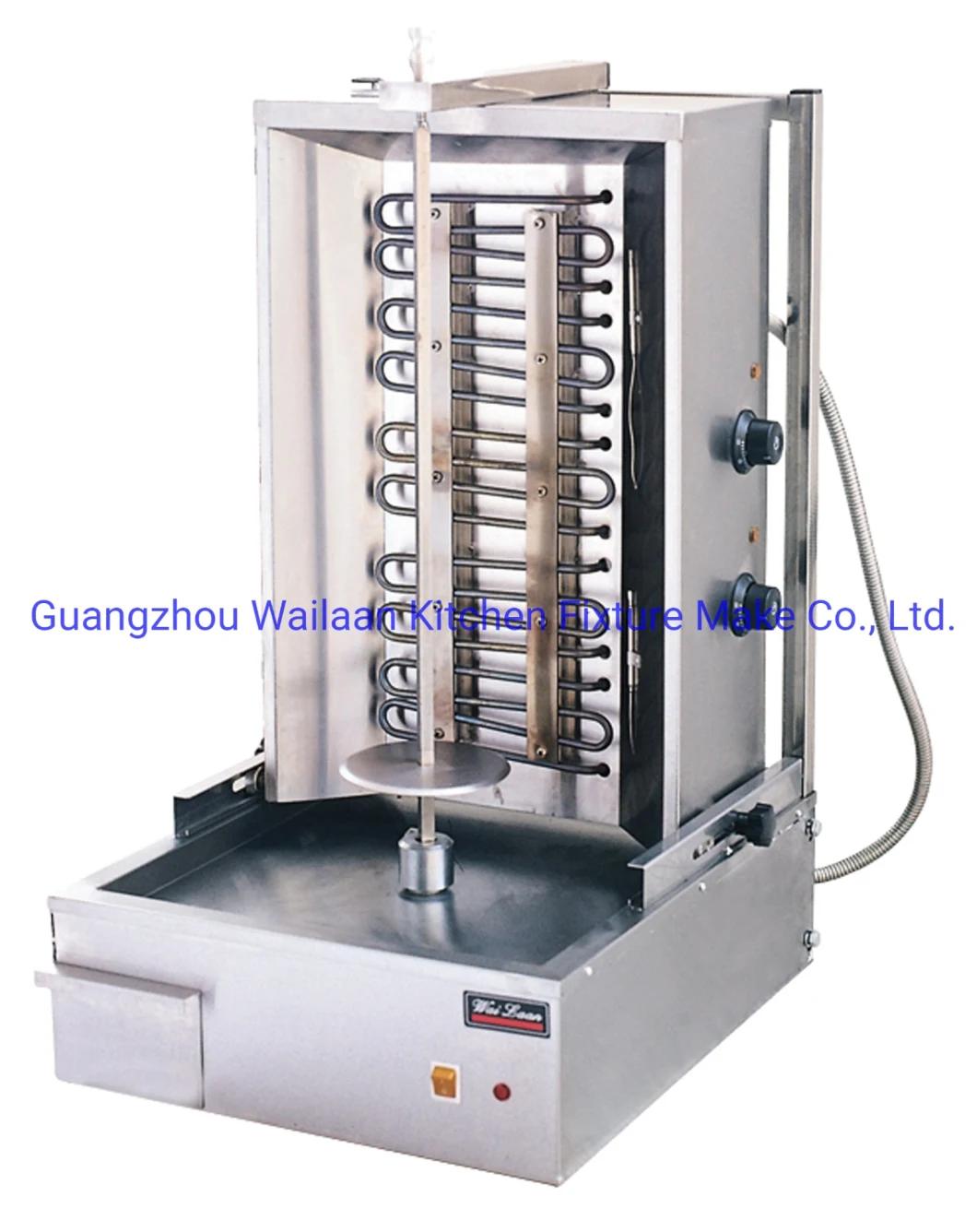 Stainless Steel Electric Grill Doner Kebab Skewer Shawarma Machine