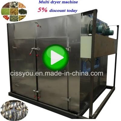Industrial Vegetable Fish Fruit Dehydrator Drying Machine