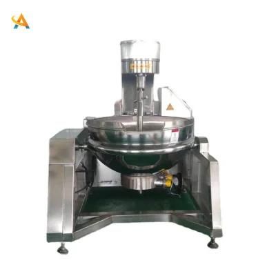 Electric Steam Gas Heat Pressure Cook Vessel with Mix Double Jacketed Pot Polish Jam ...