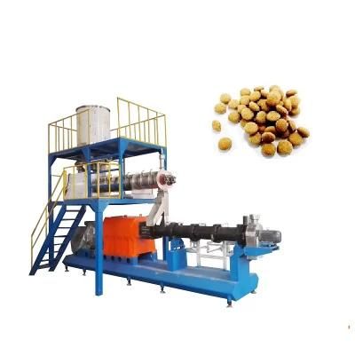 Poultry Cat Dog Pet Feed Making Extruder Machine
