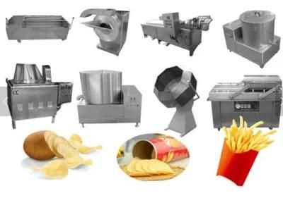 High Production Potato Chips Fried Machine