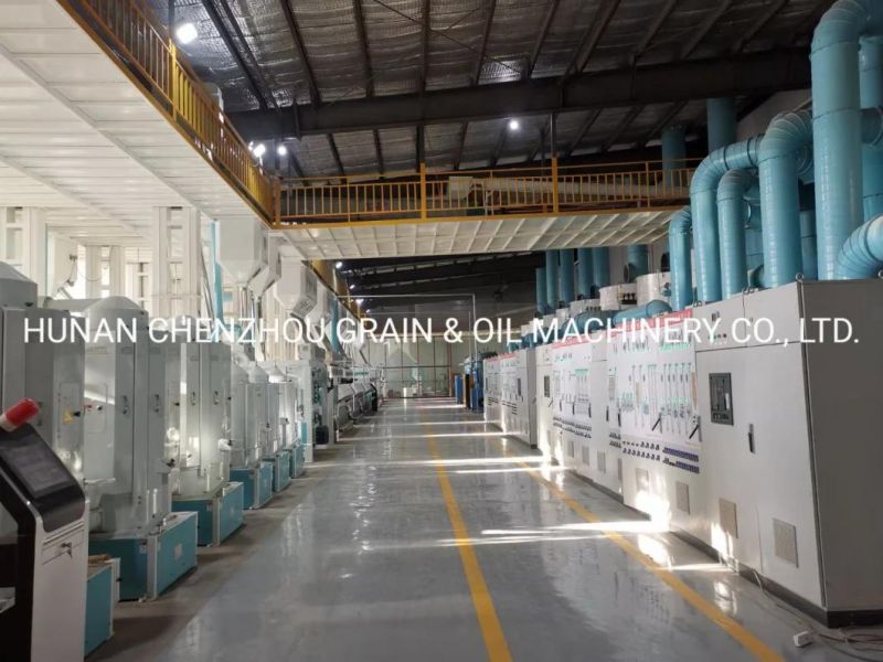 Clj Bangladesh Aromatic Rice/Non Parboiling Milling Machine 300tpd Modern Rice Milling Plant
