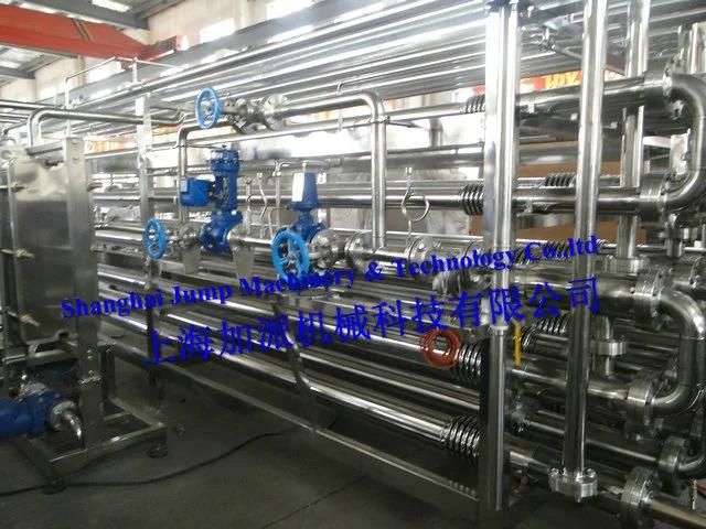Fruit Juice Uht Tubular Sterilizer/ Fruit Paste Tube in Tube Sterilizer/ Milk Pasteurization Machine