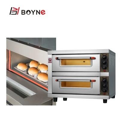 Western Hotel Kitchen Baking Oven Two Deck Two Trays