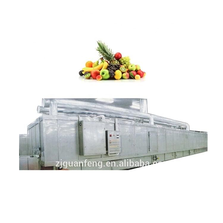 High Efficiency Tunnel Freezer for Shrimp Quick Freezing