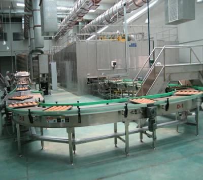 Complete Cooling and Conveying Solution for Bread and Bakery Products