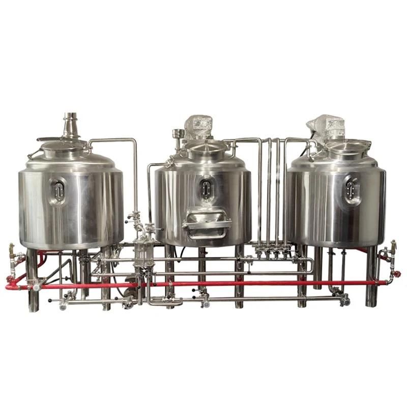 500L Micro Brewery Brewhouse Stainless Steel Beer Brewing Equipment