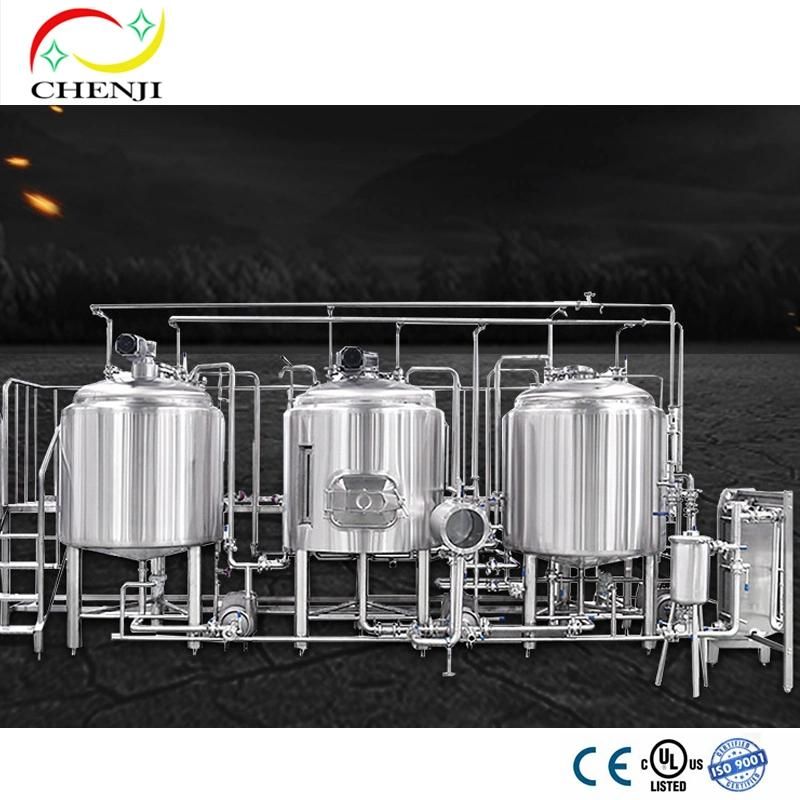 SUS 304 / 316 Beer Brewery Equipment with Rose Golden