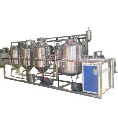 Automatic deodorization stainless steel oil refinery machine oil refinery
