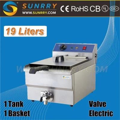 Commercial Kitchen Double Tank Electric Deep Fchips Fryer Oven