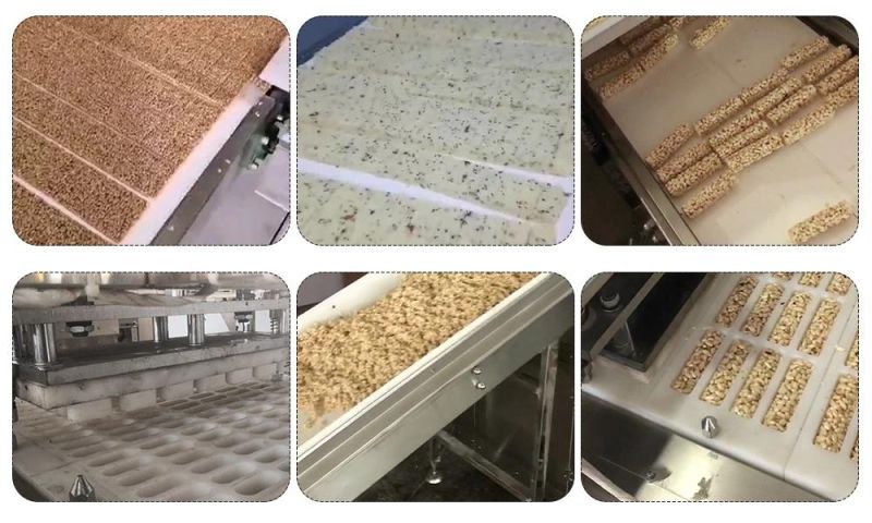 Energy Bar Making Machine Rice Flakes Making Machine Cereal Bar