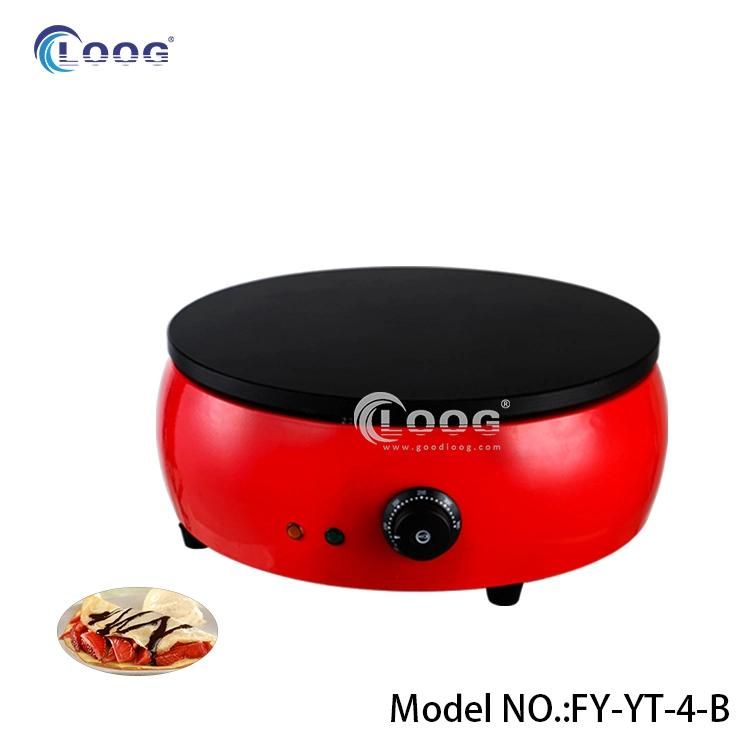 Goodloog Custom Restaurant Kitchen Equipment Nonstick 220V Electric Snack Donuts Machines Pancake Commercial Bubble Waffle Crepe Makers with Ce Certificate