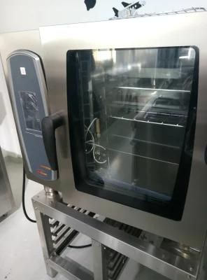 Hot Sale 6/10/20 Trays Combi Steamer Electric Combi Steamer Convection Oven for ...