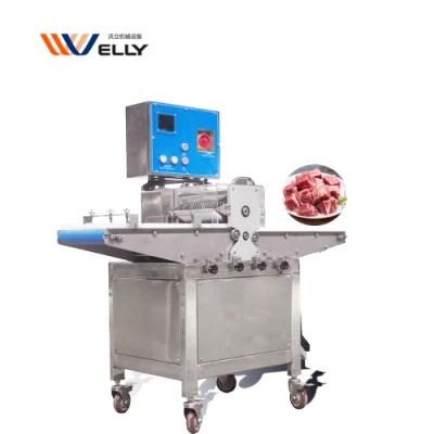 High Speed Fresh Meat Beef Flank Chicken Breast Strips Cutting Machine for Hotel