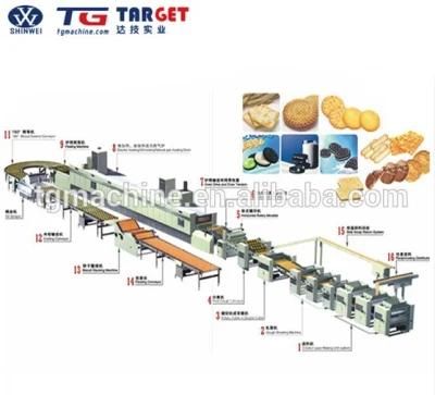 High Quality Soft /Hard Biscuit Production Line with Ce Certification