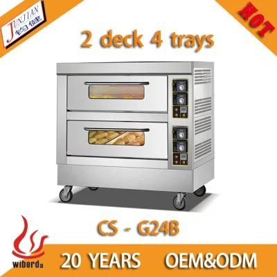 Commercial Ovens Industrial Baking 3 Decks 9 Trays Professional Gas Bakery Bread Oven