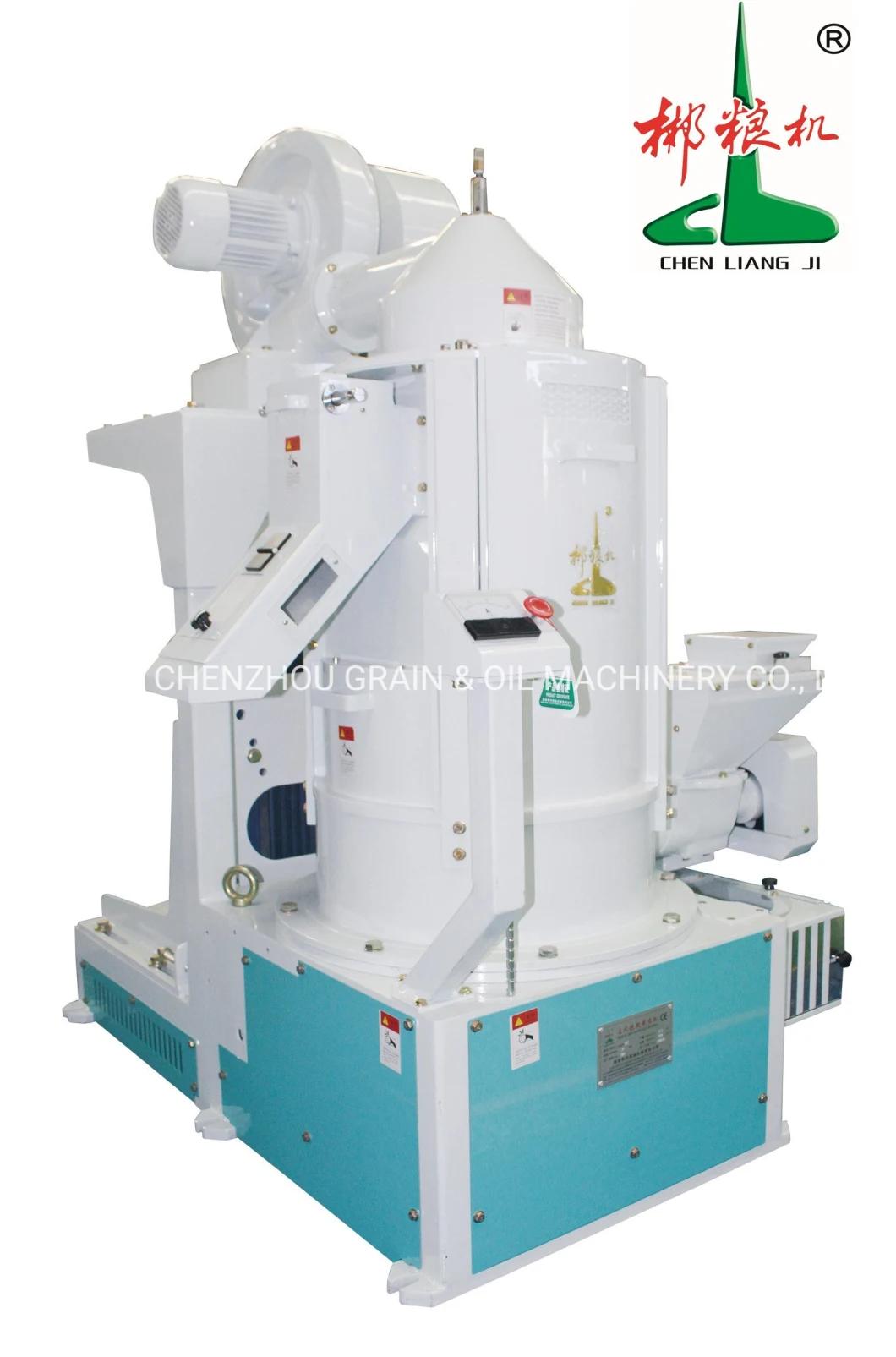 Mnsl6500 Virtical Emery Roller Whitener Parboiling Rice Mill Machine
