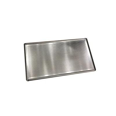 Rk Bakeware China-Perforated 3 Side Baking Tray Teflon Coated -18&16 Inch