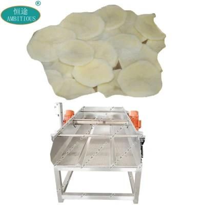 Vibratory Dewater Shaker Potato Chips Dewatering Vibrating Screen