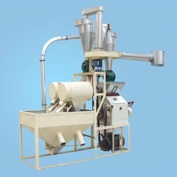 Maize Corn Flour Milling Process Machine Mini Roller Flour Mill Plant
