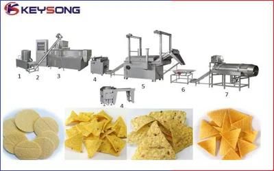 Hot Selling Automatic Baked Triangle Chip Processing Line
