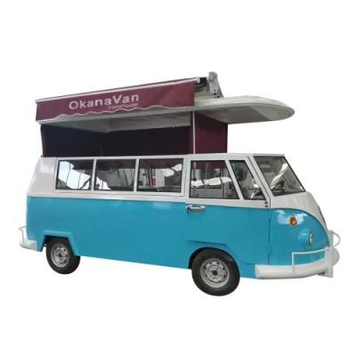 Multi-Function Electric Mobile Fast Food Truck VW Bus