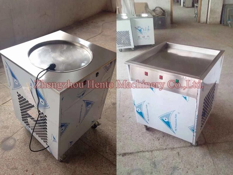Fried Ice Cream Machine with Quick Cooling Effect