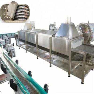 Complete Sardines in Oil Production Line