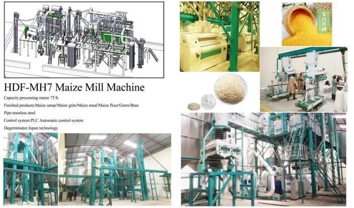 Flour Making Maize Corn Flour Mill Plant Wheat Milling Machine