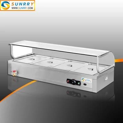High Quality Distributor Hot Food Showcase