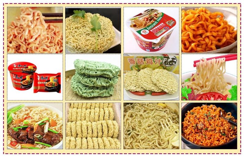 Middle Size Round Cake Instant Noodle Making Machine for Plant