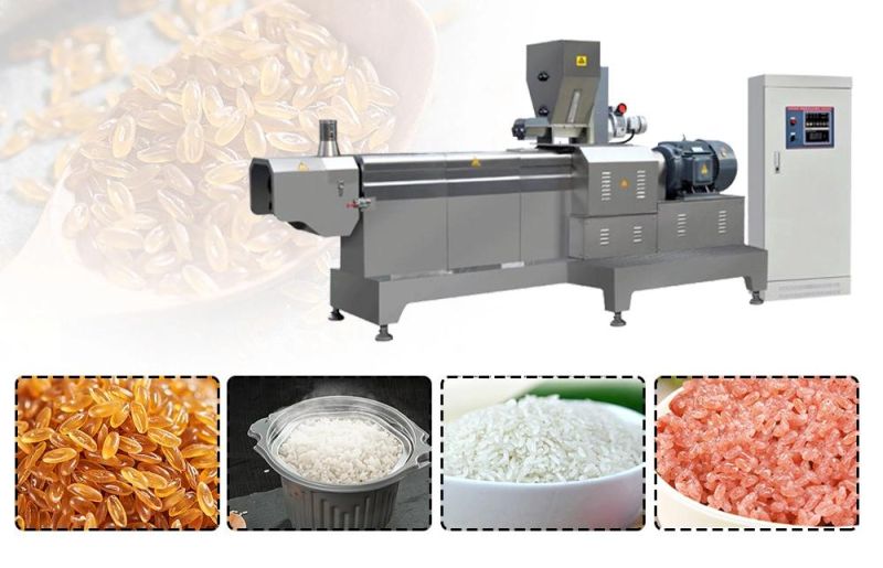Artificial Rice Production Line/Nutrition Fortificated Rice Process Line/Nutritional Artificial Rice Produce Plant
