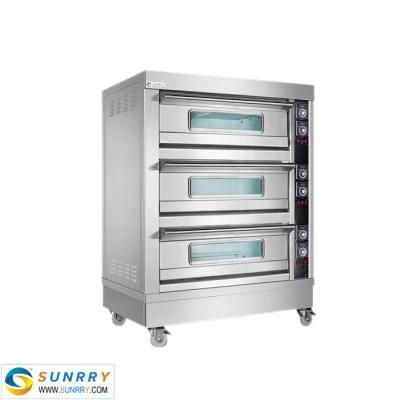 High Cost Performance Bakery Equipment Electric 3 Deck Bakery Bread Oven