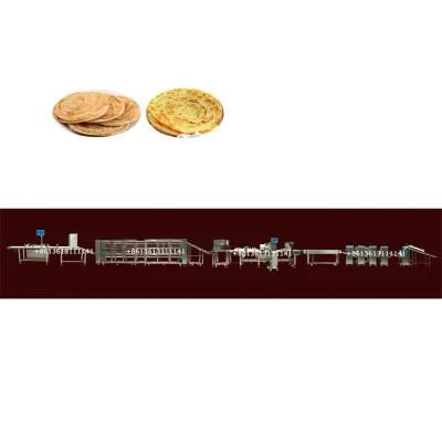 New Design Dough Flour Paratha Ball Machine Full Automatic Production Line with Pressing ...
