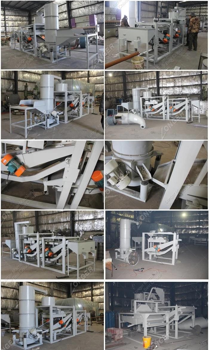 Melon Seed Shelling Machine Hemp Seeds Dehuller