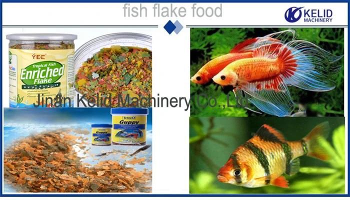 Full Automatic New Design Flake Fish Feed Machine