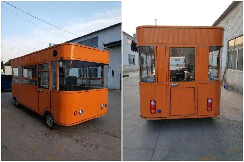 Hotdog Food Truck Customized Ice Cream Truck Mobile Scooter Trailer